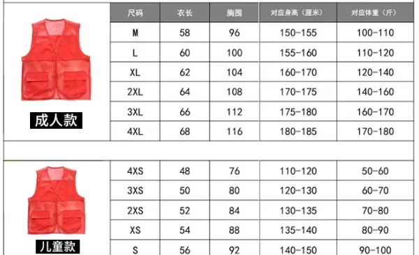 團隊有袋馬甲